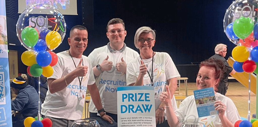 business mobile support for a local charity