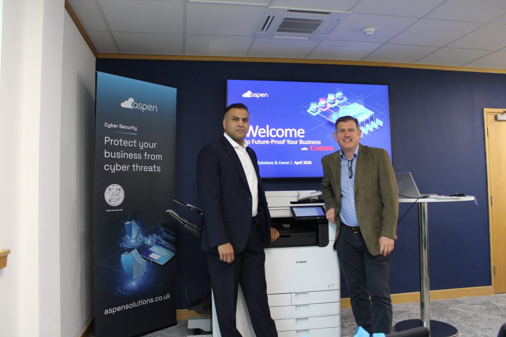 aspen solutions cyber security event with canon